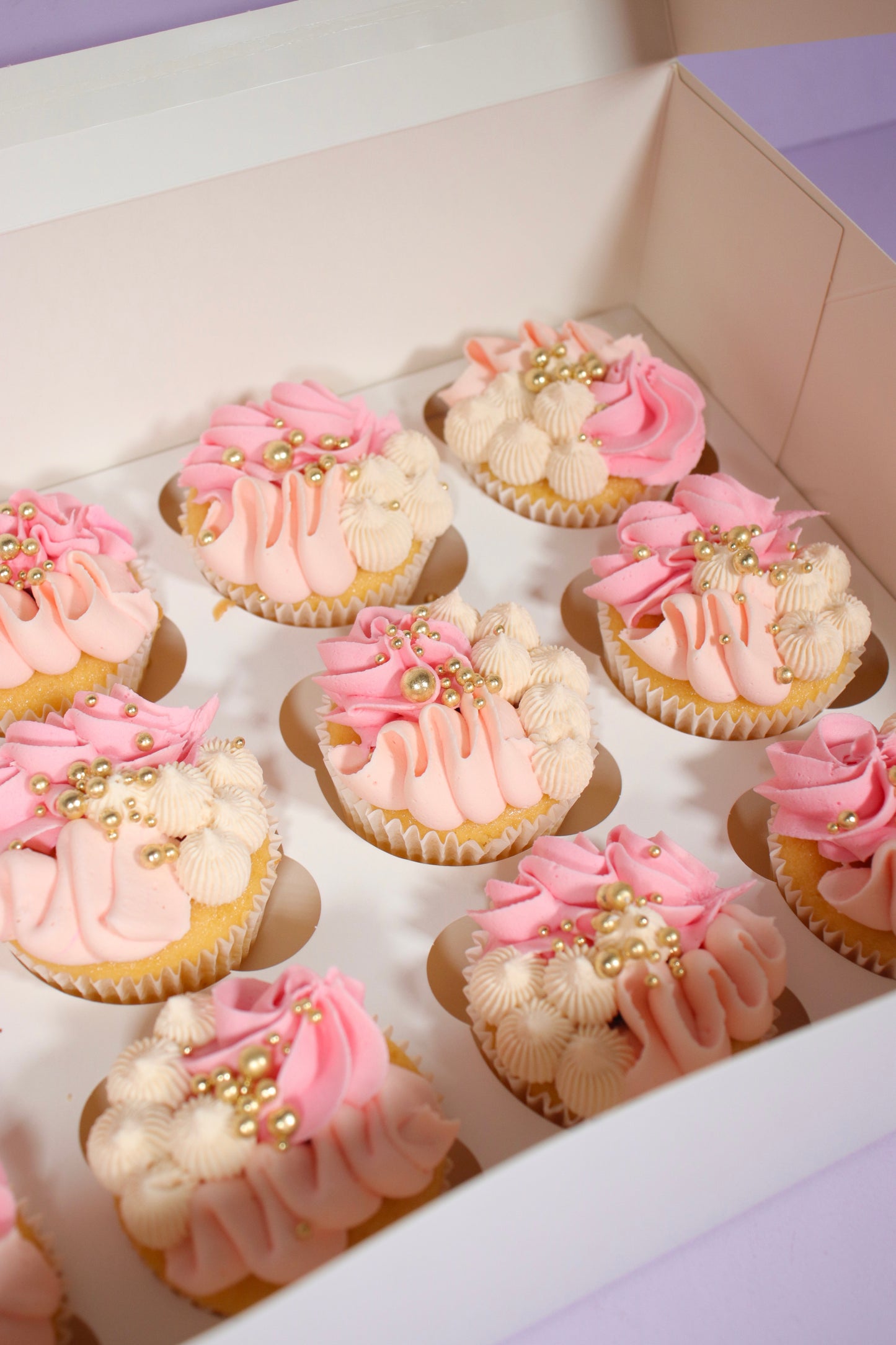 Pretty in Pink Ooze Cupcakes