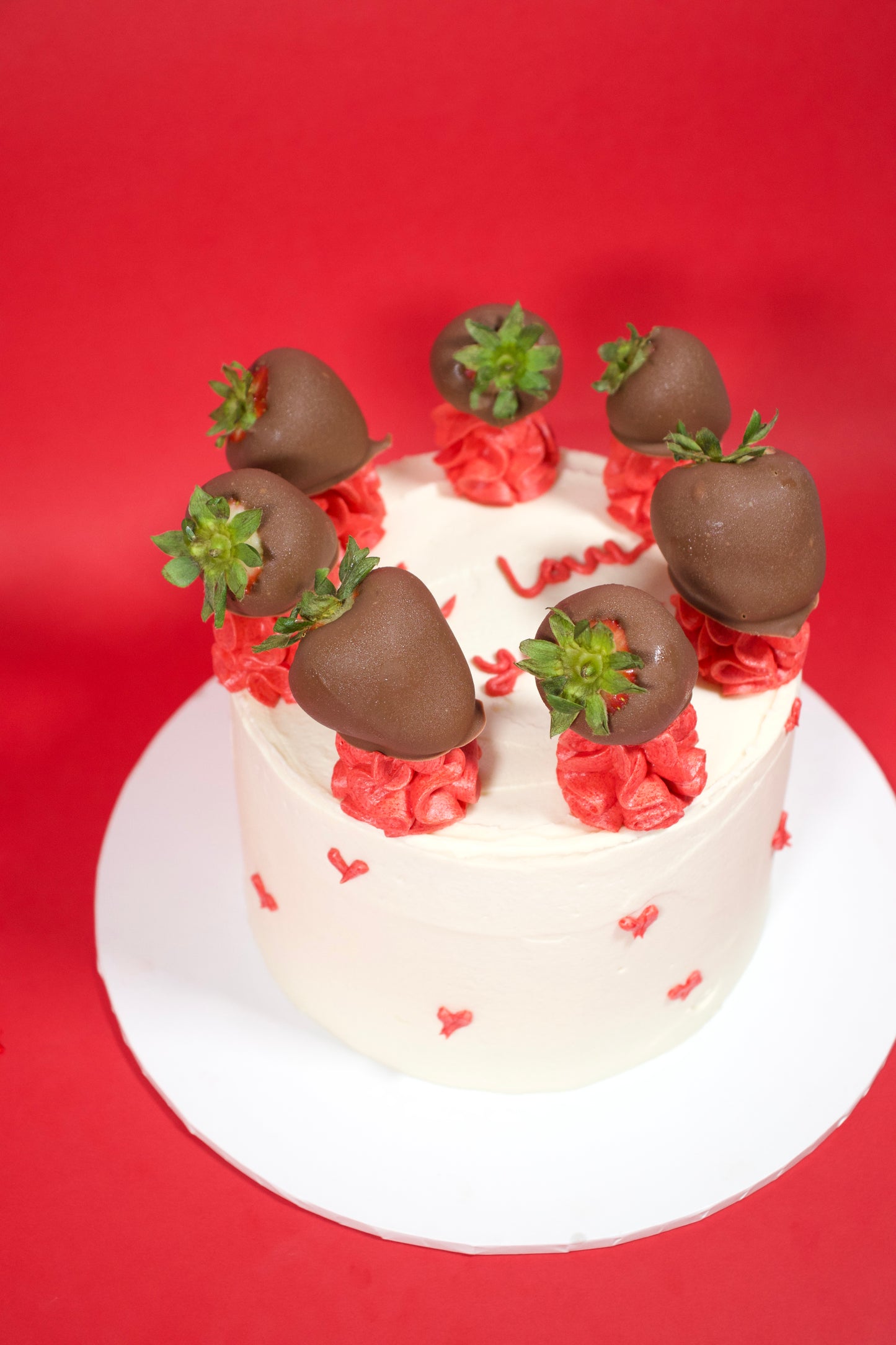 Strawberries & Hearts